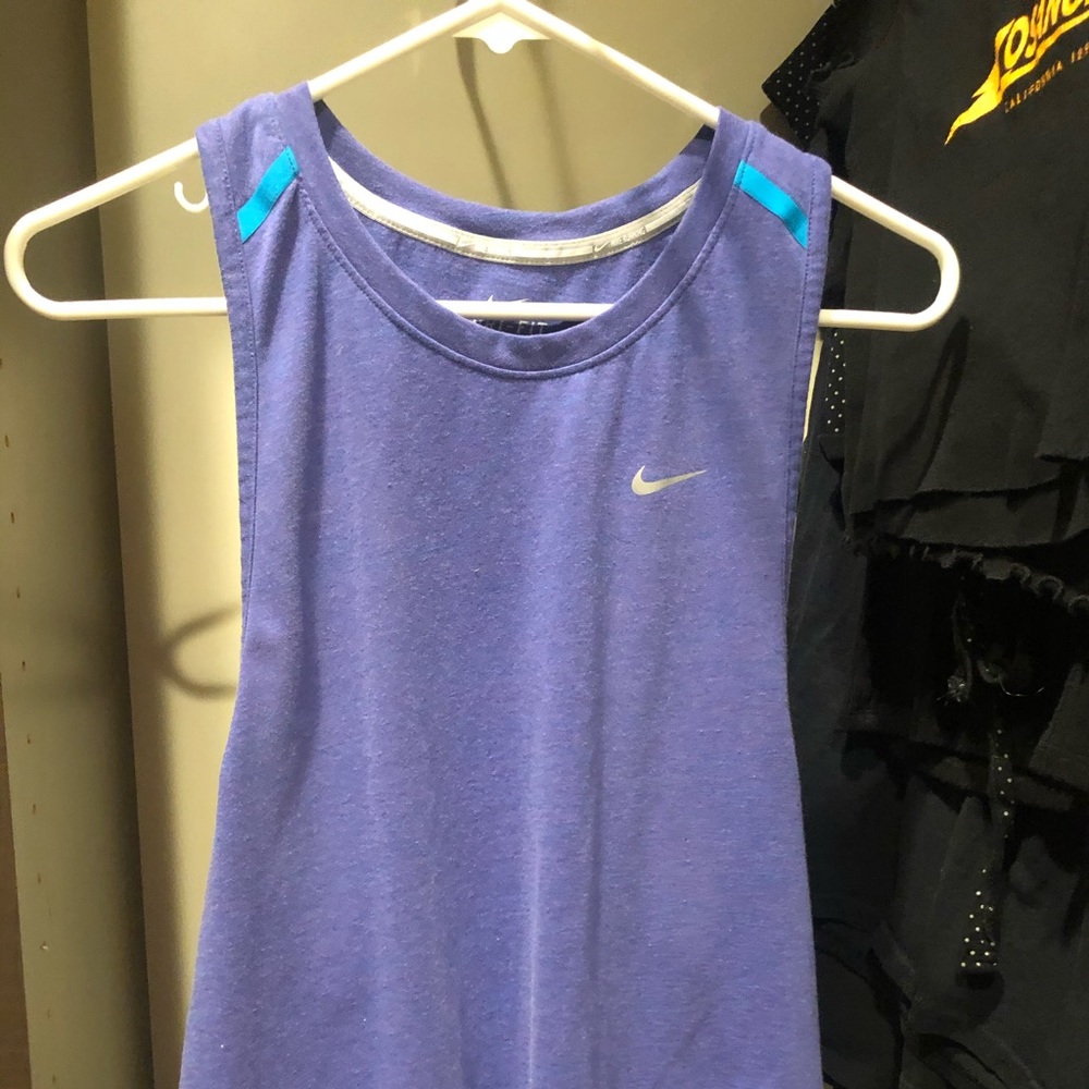 nike open back tank